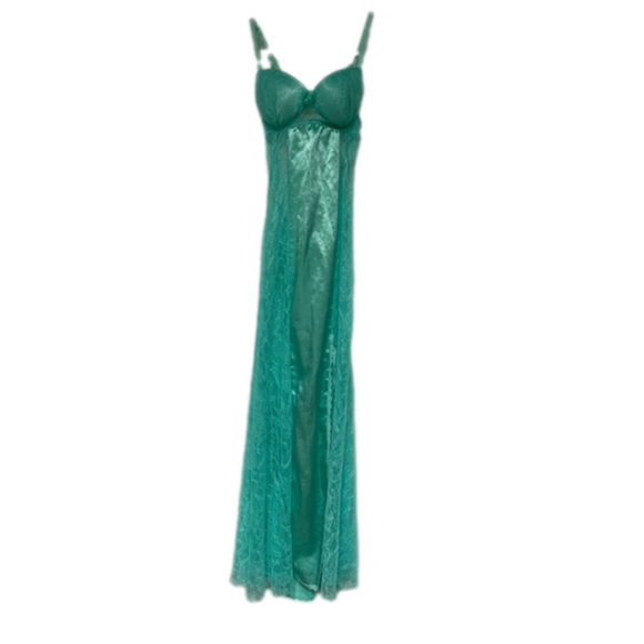 Sea green Lingerie Gown - Picture 1 of 4